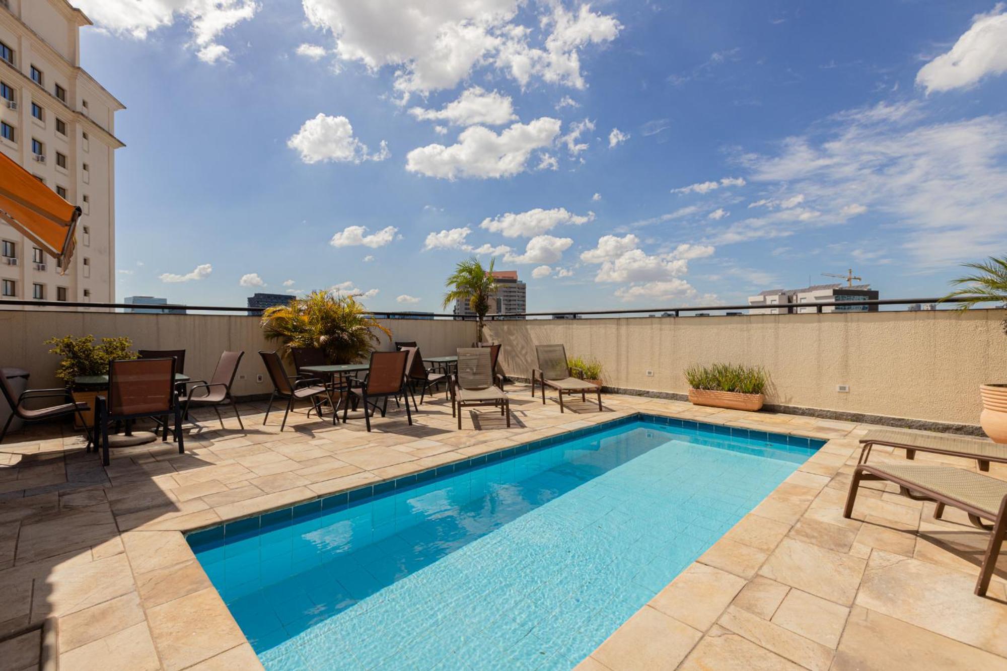 Easy Star - Apartamento Na Vila Olimpia Com Ofuro E Vista Incrivel - Te01H 圣保罗 外观 照片