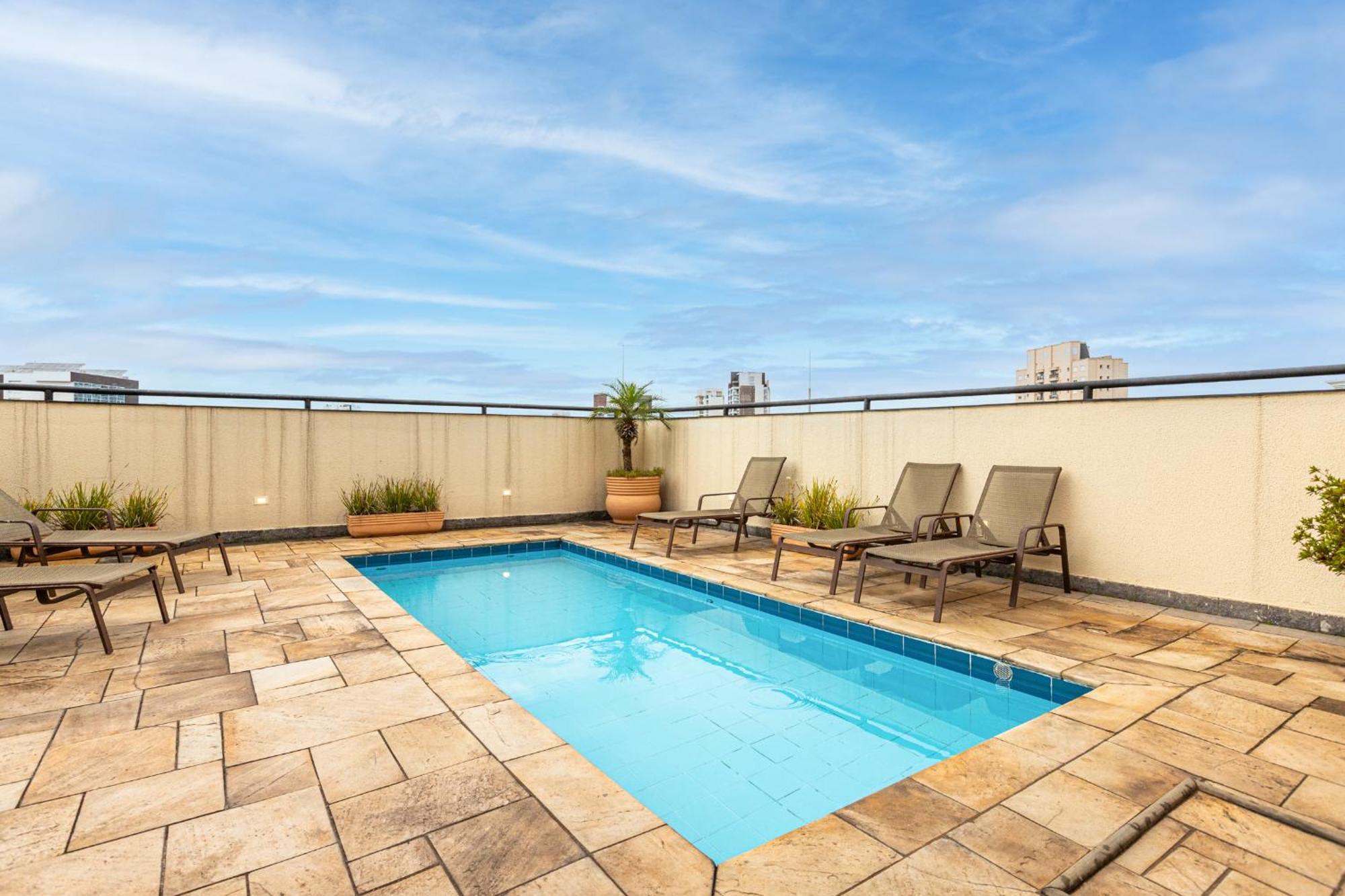 Easy Star - Apartamento Na Vila Olimpia Com Ofuro E Vista Incrivel - Te01H 圣保罗 外观 照片