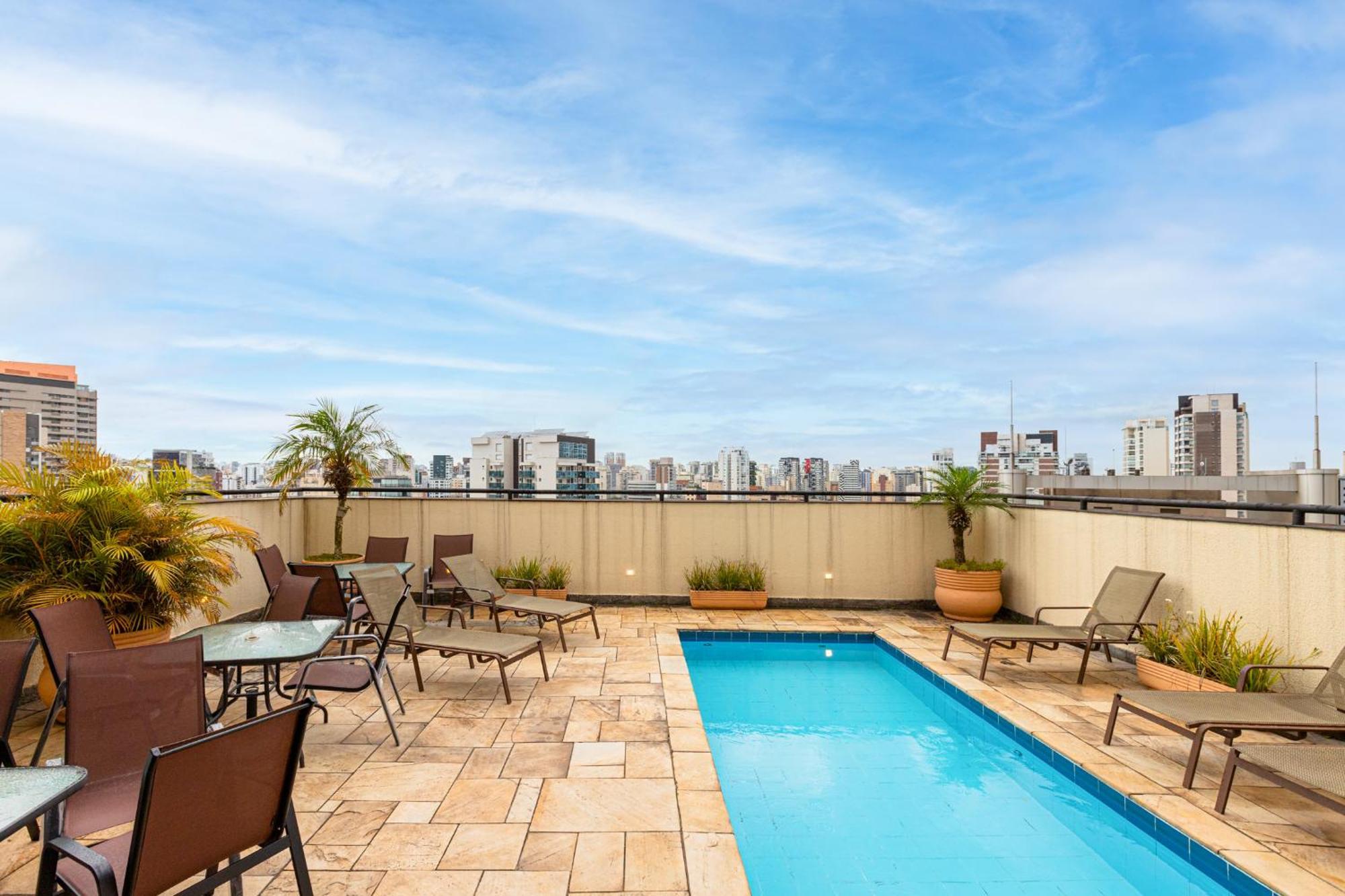 Easy Star - Apartamento Na Vila Olimpia Com Ofuro E Vista Incrivel - Te01H 圣保罗 外观 照片