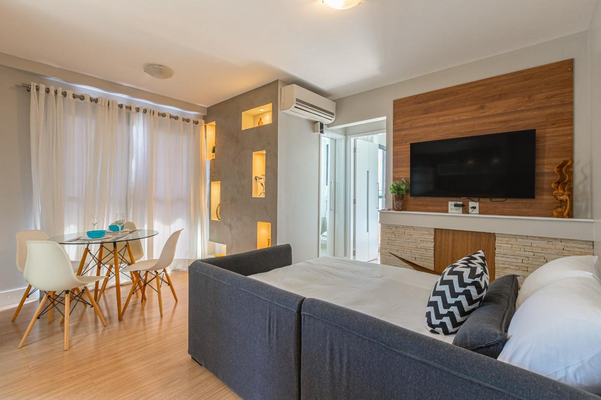 Easy Star - Apartamento Na Vila Olimpia Com Ofuro E Vista Incrivel - Te01H 圣保罗 外观 照片