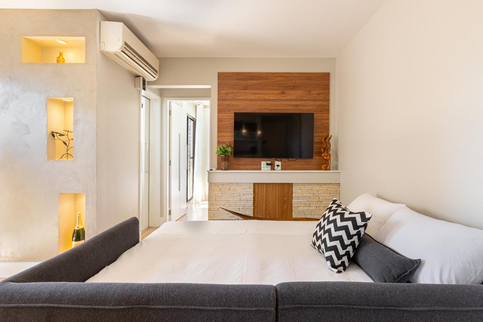 Easy Star - Apartamento Na Vila Olimpia Com Ofuro E Vista Incrivel - Te01H 圣保罗 外观 照片